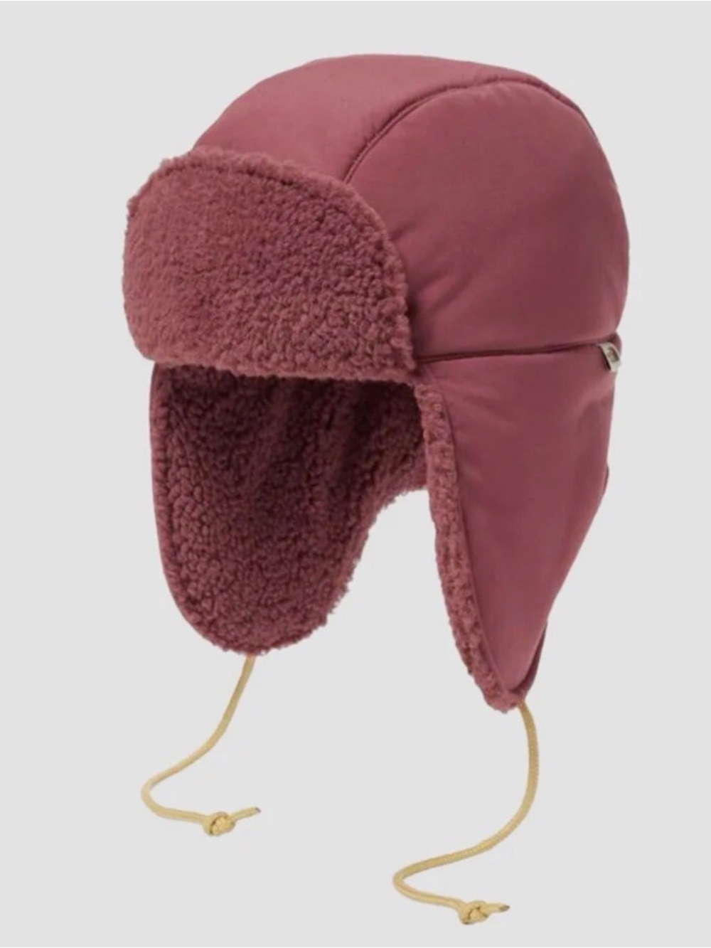 The North Face Unisex Ridge Trapper Sherpa Hat In Wild Ginger One Size